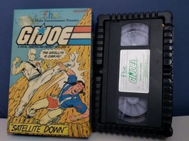 Vintage 1985 f.h.e. G.I. JOE Vol 4 Satellite Down Big Box VHS Tape Hasbr... - £15.47 GBP