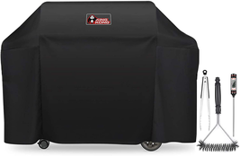 BBQ Gas Grill Cover 65&quot; Heavy Duty Kit for Weber Genesis II 4 Burner Grills - £48.66 GBP