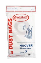 Hoover Vacuum Cleaner Type Z Bags 3 Bags HR-1426 - $4.95