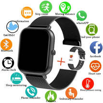 For Xiaomi Huawei IOS 2024 New Smart Watch Men Women Heart Rate Blood Pressure F - £39.93 GBP+