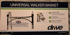 Drive Medical Walker Basket With Plastic Insert Tray ~ Brand New In Box - £18.56 GBP