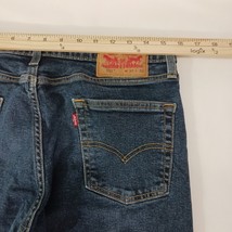 Levi's 513 Men's Denim Blue Cotton Blend Jeans Size 30W×32L Fits (31×30) S40196 image 5