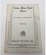 Come Blow Your Horn A Comedy in Three Acts Neil Simon Samuel French Inc.... - $187.59 MXN