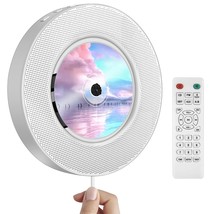 Cd Player Wall Mountable With Bluetooth: Cd Music Player Portable For Ho... - $73.32
