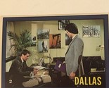 Dallas Tv Show Trading Card #2 JR Ewing Larry Hangman Patrick Duffy - $2.48