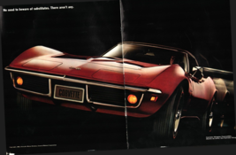 1969 Original Corvette Vette Stingray Brochure Prospect Dealer 69 Chevrolet Car - $22.24