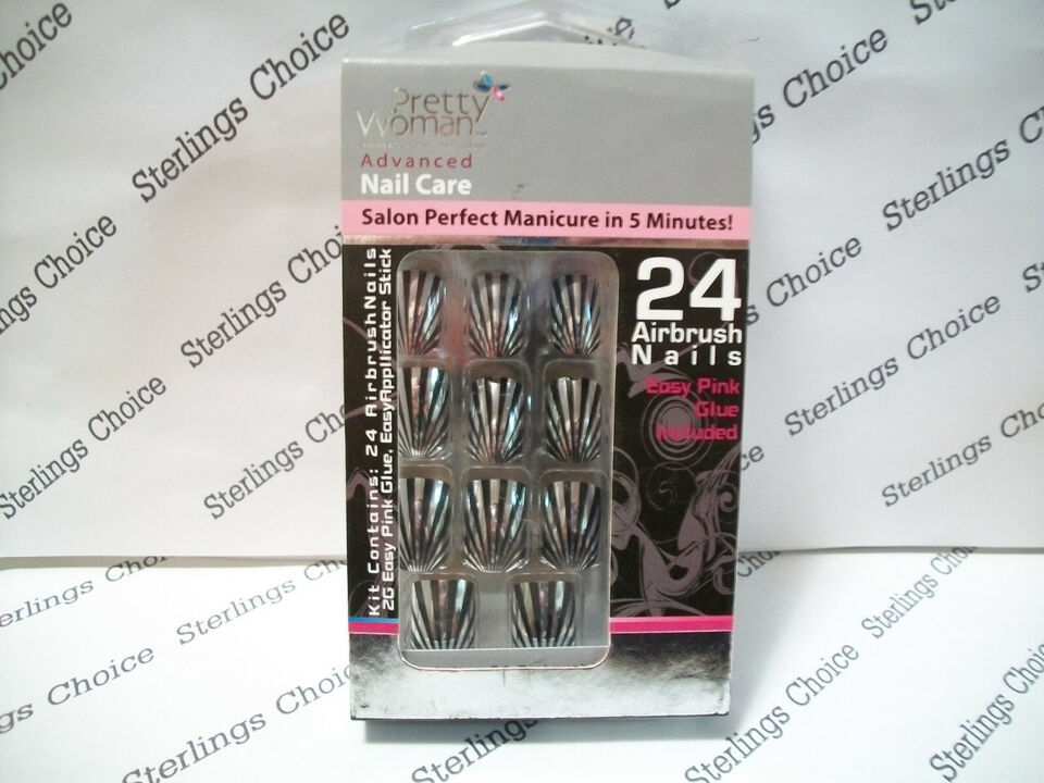 Pretty Woman Advanced Nail Care Nails #001 Starburst - $7.91