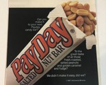 1977 Payday Candy Bar vintage Print Ad Advertisement pa7 - £3.89 GBP