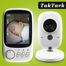 3.2 inch Wireless Video Color Baby Monitor High Resolution Baby Nanny Security - £63.15 GBP