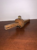 Vintage Wood Woodworking Scribe – Marking Gauge Tool Brass - $17.70