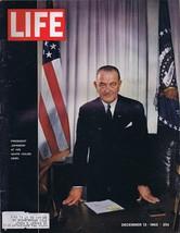 ORIGINAL Vintage Life Magazine December 13 1963 Lyndon Johnson - £15.48 GBP