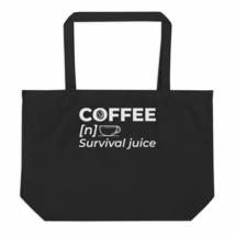 coffee [n] survival juice tote bag - £21.54 GBP