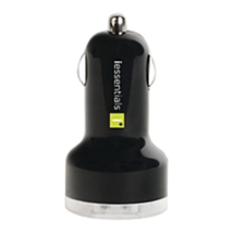 iEssentials IE-PCP-2UC Double Port USB Car Charger, Black - £6.21 GBP