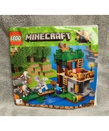 Lego Minecraft The Skeleton Attack 21146 Instruction Manual **FREE SHIPP... - £5.69 GBP