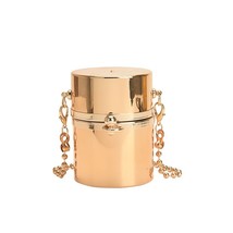 Mini Alloy Small Box Chain Purses and Handbags for Women Party Evening Bag Desig - £28.86 GBP