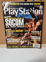 Official US Playstation Magazine Sept. 2002 Issue 60 SOCOM US Navy Seals NO DISK - £10.74 GBP