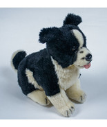 DISNEY STORE SNOW DOGS NANA PLUSH STUFFED ANIMAL BLACK BORDER COLLIE 10&quot; - $598.44 MXN