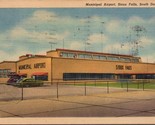 Municipal Airport Sioux Falls SD Postcard PC577 - £3.90 GBP