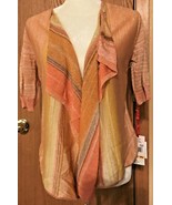 Ruby Rd. Cardigan Open Front Cascade Style, Light Weight- NWT- Petite Small - $487.16 MXN