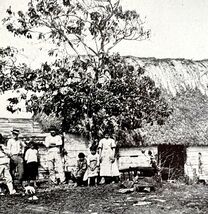 Cuban Family At Home Victorian 1898 Print Cuba&#39;s Freedom Spanish War DWU15 - $550.13 MXN