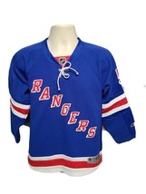 Reebok NHL New York Rangers Dan Girardi #5 Youth L XL Blue Hockey Jersey - £62.05 GBP