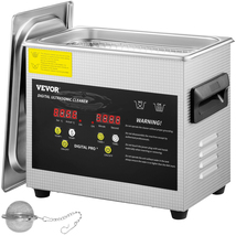 VEVOR Ultrasonic Cleaner with Heater &amp; Timer, 3 L, 200W Heater, 120W Ult... - $1,094.94 MXN