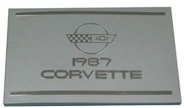 1987 Corvette Manual Owners - £66.95 GBP