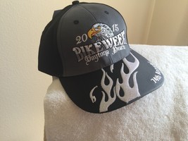 2015 Daytona Beach Bike Week Men&#39;s new black/grey ball cap w/tags - £14.16 GBP