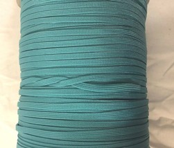 NEW Turquoise 550 Cord Paracord Nylon Paraline Flat Hollow Coreless All ... - £4.51 GBP+