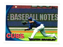 2010 Topps #306 Milton Bradley Chicago Cubs - £1.50 GBP