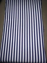 Ralph Lauren Organic Shirting Stripe 2pc Standar Pillowcases Set NVY/WHITE Nip - £77.29 GBP