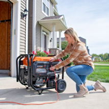 GENERAC ELECTRIC GENERATOR FOR HOUSE HOME RV PORTABLE GASOLINE 9200W/112... - $1,393.99