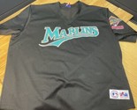 MLB Florida Marlins 1997 World Series Champions Majestic Jersey Men&#39;s 3X... - £27.09 GBP
