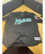 MLB Florida Marlins 1997 World Series Champions Majestic Jersey Men&#39;s 3X... - $34.65