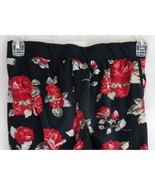 Almost Famous Lounge Jogger Pants With Roses Design Size 26x26 - $17.46 CAD