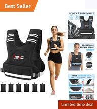 Versatile Adjustable Weighted Vest for Women - Ideal for Strength Training - $48.46