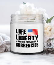 Funny Candle For Currencies Collector - Life Liberty And The Pursuit Of - 9 oz  - £15.67 GBP