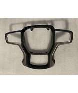 OEM metallic liquid gray steering wheel trim with black insert 2019+ Chevy - $274.76 MXN