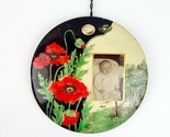 Antique Celluloid Photograph Medallion Cruver Mfg Male Baby Hand Colored... - $29.99