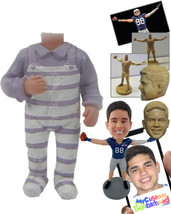 Personalized Bobblehead Baby Boy Wearing Suspenders - Parents &amp; Kids Babies &amp; Ki - £71.14 GBP