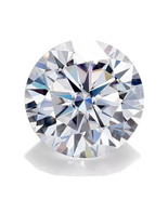 6mm 1pcs 0.80Ct White Color Round Cut Loose Moissanite Stone GRA Certifi... - €21,64 EUR