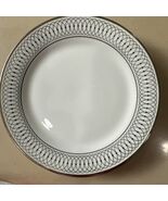 Bavaria Tirschenreuth Germany ELGIN PASCO DESSERT/B&amp;B PLATES 3p WHITE/PL... - $41.17