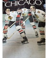 Chicago Black Hawks Program Album Hockey 1971 Bobby Hull Keith Magnuson ... - $51.63 CAD