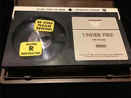 Betamax Under Fire 1983 Nick Nolte, Ed Harris NO COVER, Hard Case - $6.00