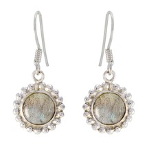 bonnie Labradorite 925 Sterling Silver Multi Earring supply CA gift - £17.91 GBP