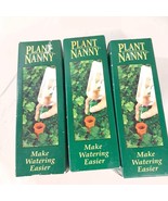 New Plant Nanny SET 3 Self Watering Terracotta Spike Watering Easier for... - $35.26 CAD