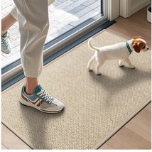 17”x29” Non-Slip Khaki Doormat - Perfect for Clean and Safe Indoor Entra... - $41.53