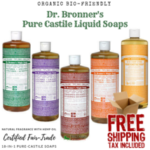 Dr Bronner&#39;s Castile Soap 32 Oz | Pick Scents - $35.95+