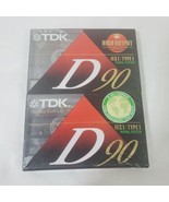 TDK D90 High Output IECI/Type I 90 Minute Recordable Audio Cassette Tape... - $13.86