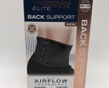 Copper Fit Elite Back Support AirFlow Back Brace Adjustable Double-Band ... - £16.24 GBP